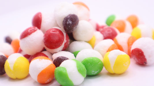 RAINBOW MONKEY MARBLES FREEZE DRIED CANDY