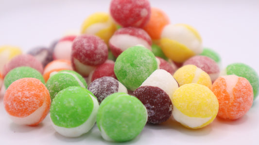 SOUR RAINBOW MARBLES BALLS